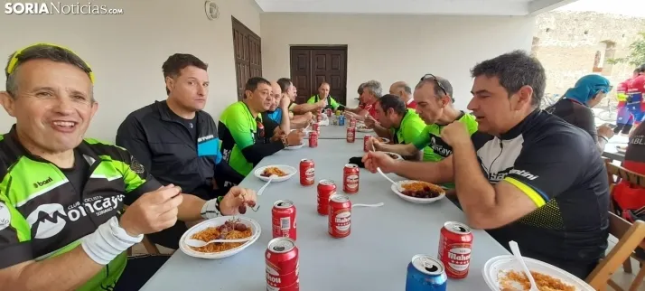 50 ciclistas se unen para "peregrinar" a La Virgen de los Milagros