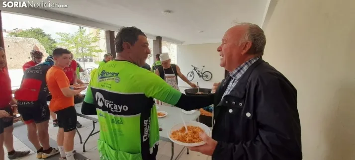 50 ciclistas se unen para "peregrinar" a La Virgen de los Milagros