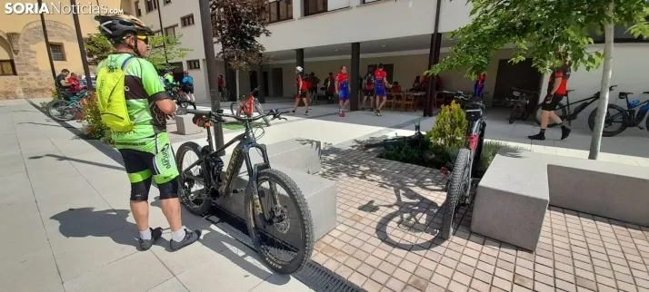 50 ciclistas se unen para "peregrinar" a La Virgen de los Milagros