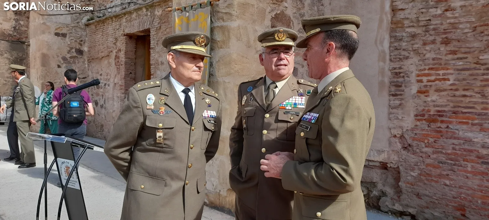 Una imagen de la toma de posesión este miércoles. /SN