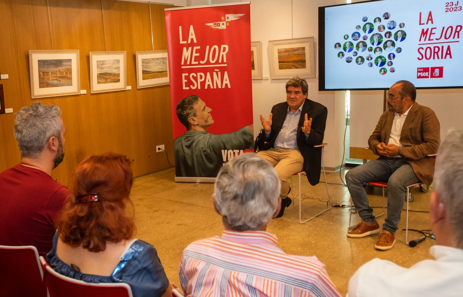 Foto 2 - Escriv&aacute; pide a Diputaci&oacute;n y Junta ayudas al funcionamiento para Soria y afea al PP que quiera recortar impuestos