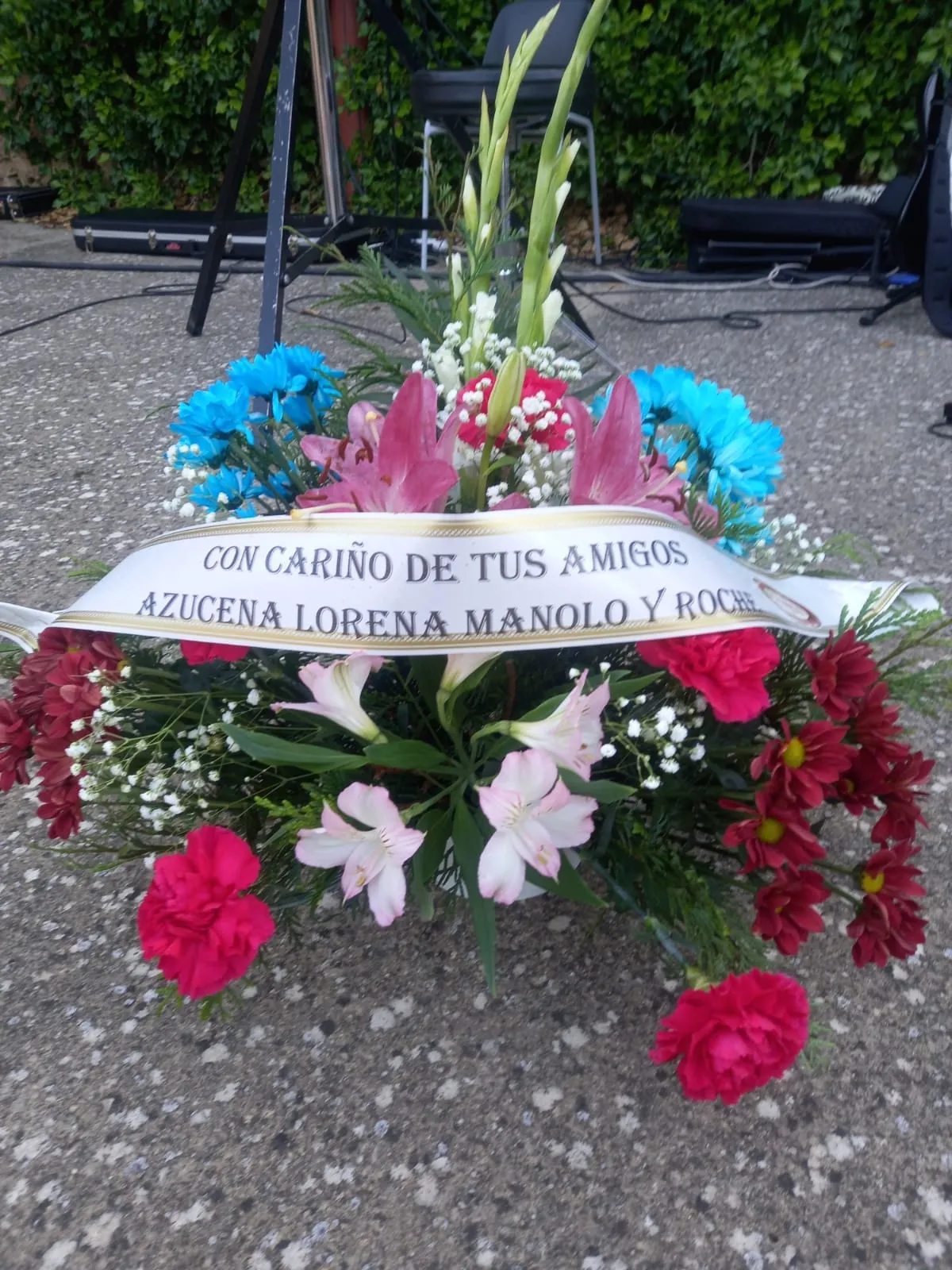 Imágenes del homenaje. /SN