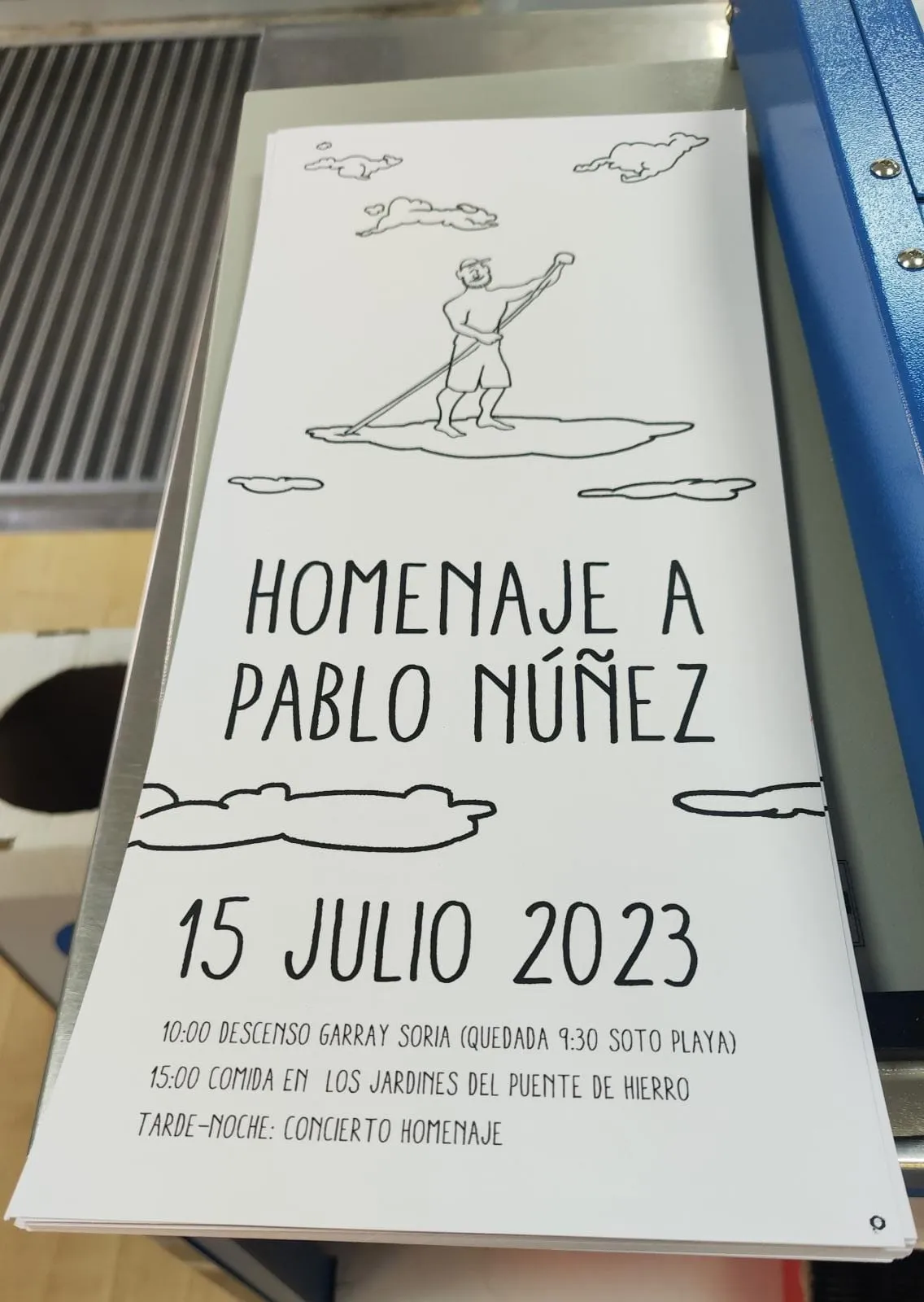 Imágenes del homenaje. /SN