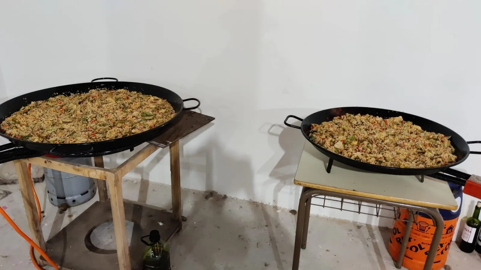 Imágenes del homenaje. /SN