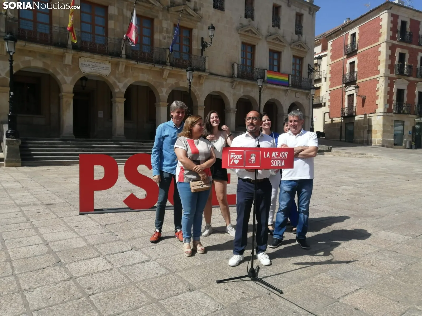 Foto 2 - El PSOE de Soria presenta a la ciudadan&iacute;a su modelo &ldquo;de futuro, esperanza y garant&iacute;a&rdquo; para este 23-J