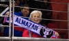 Una aficionada adnamantina en el choque de Copa del Rey que enfrentó a su equipo contra el Atlético de Madrid en noviembre pasado. /Viksar