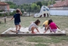 Niños jugando en Villar del Río.