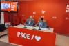 Javier Antón y Luis Rey durante la rueda de prensa.