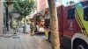 Foto 2 - Los bomberos actúan en una alcantarilla de la que salía humo de la calle Alfonso VIII de Soria