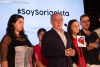 Las caras de los candidatos de Soria ¡YA! tras conocerse los resultados. María Ferrer