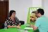Adriana Llorente, candidata de Vox al Congreso por Soria, durante su entrevista con Soria Noticias. Foto: María Sierra