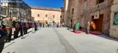 Una imagen de la toma de posesión este miércoles. /SN