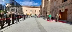 Una imagen de la toma de posesión este miércoles. /SN