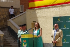 Imagen del acto de bienvenida y recibimiento este mediodía de jueves. /SN