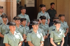 Imagen del acto de bienvenida y recibimiento este mediodía de jueves. /SN