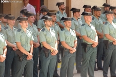 Imagen del acto de bienvenida y recibimiento este mediodía de jueves. /SN
