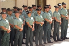 Imagen del acto de bienvenida y recibimiento este mediodía de jueves. /SN