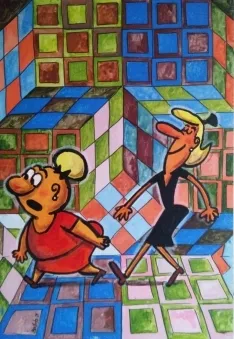 Foto 8 - Fotos: &iquest;Humphrey Bogart en Las Meninas? &iquest;Felipe IV y Naranjito?, representaciones que ven la luz en Soria