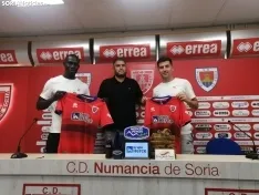 Foto 4 - El Numancia presenta a Moustapha Gning y Javi Bonilla