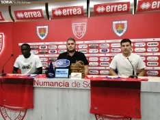 Foto 5 - El Numancia presenta a Moustapha Gning y Javi Bonilla