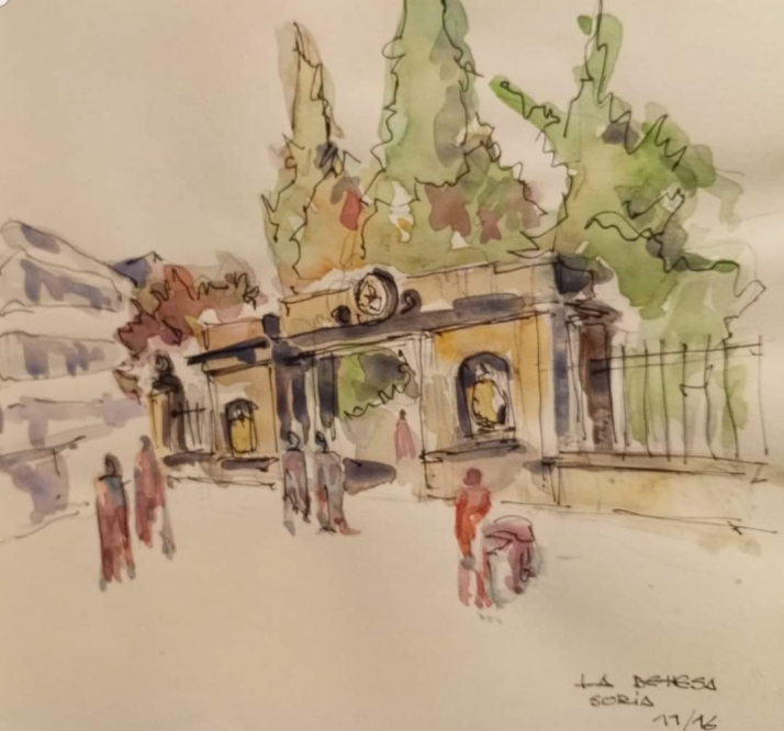 El arquitecto Chano Saínz llega a la capital con la exposición Soria, Lugares y Sensaciones