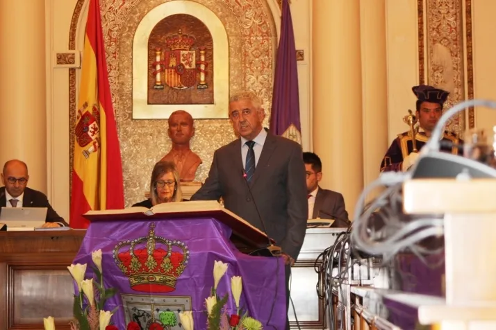 El pleno de constituci&oacute;n de la Diputaci&oacute;n Provincial, en im&aacute;genes