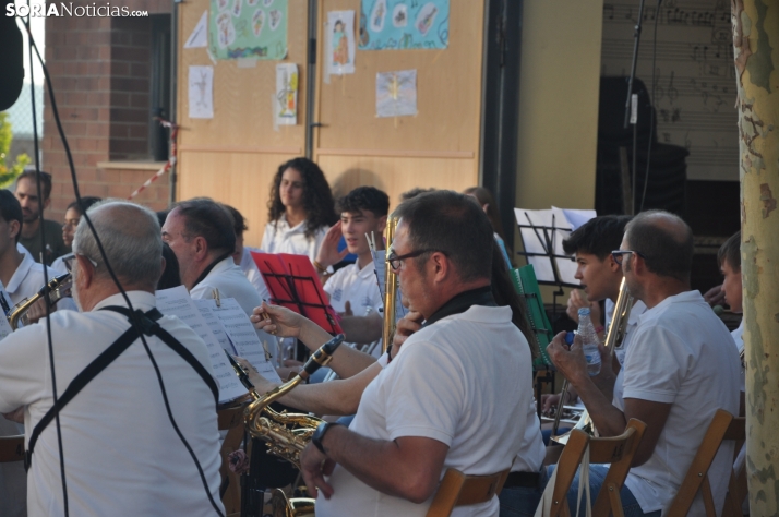 Concierto de la Banda Municipal de Golmayo en Camaretas. /SN