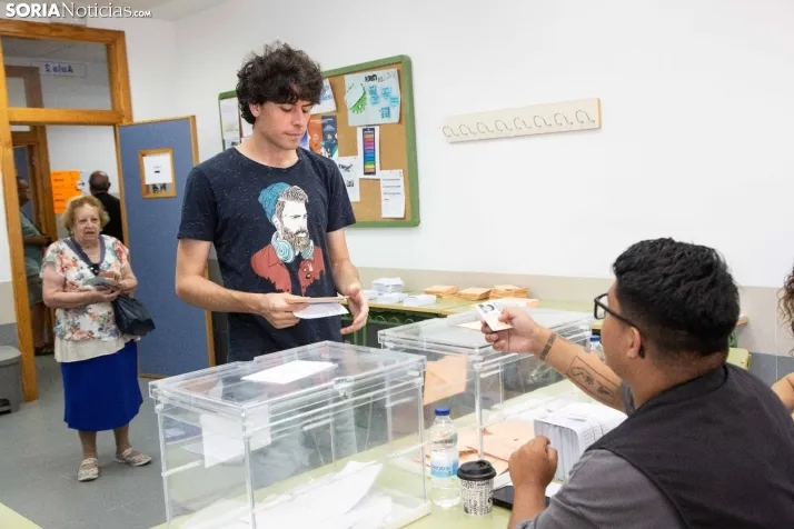Mañana electoral 23J en Soria