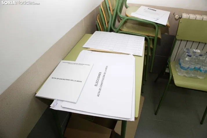 Mañana electoral 23J en Soria