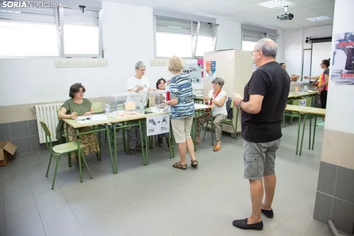 Mañana electoral 23J en Soria