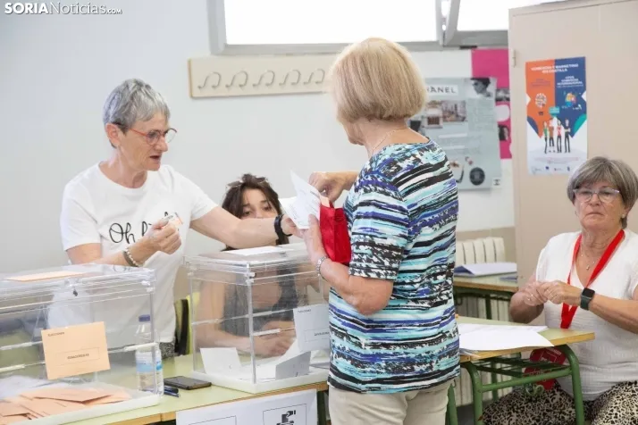 Mañana electoral 23J en Soria