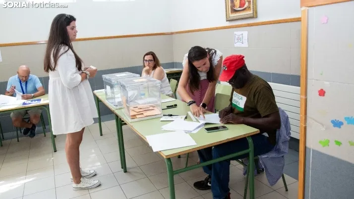 Mañana electoral 23J en Soria