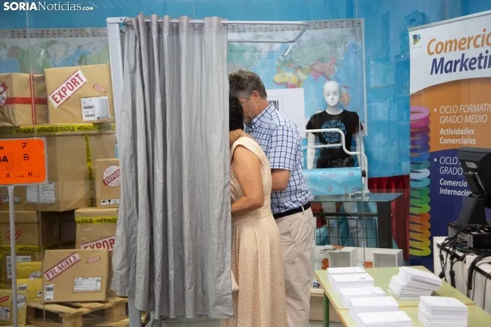 Mañana electoral 23J en Soria