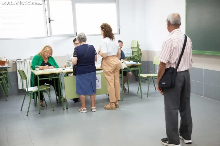 Mañana electoral 23J en Soria