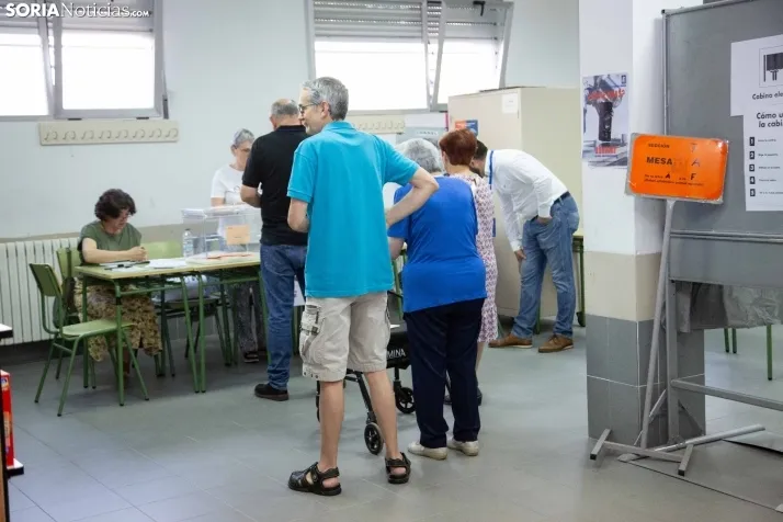 Mañana electoral 23J en Soria