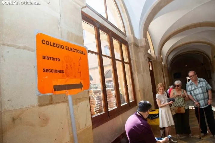 Mañana electoral 23J en Soria