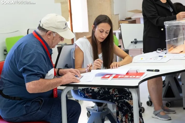 Mañana electoral 23J en Soria