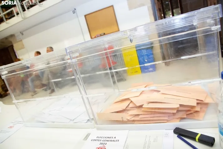 Mañana electoral 23J en Soria
