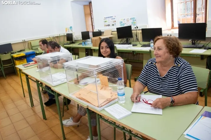 Mañana electoral 23J en Soria