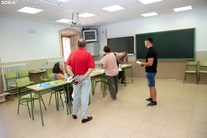 Mañana electoral 23J en Soria