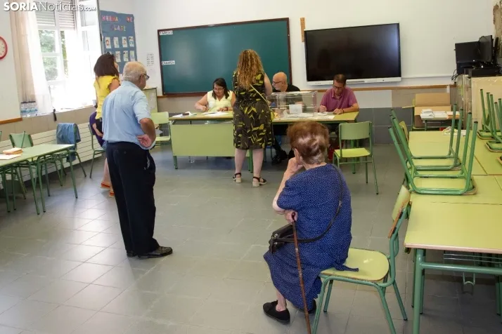 Mañana electoral 23J en Soria