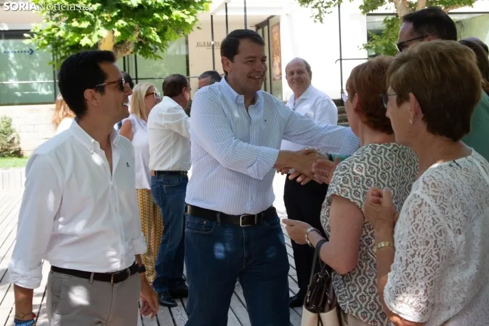23J: Mañueco, en Soria