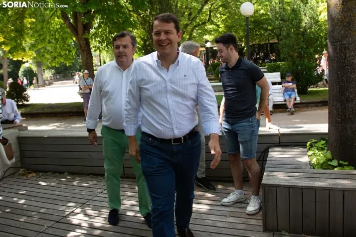 23J: Mañueco, en Soria