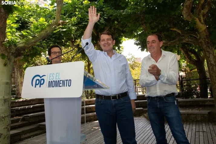 23J: Mañueco, en Soria