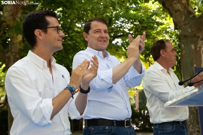 23J: Mañueco, en Soria