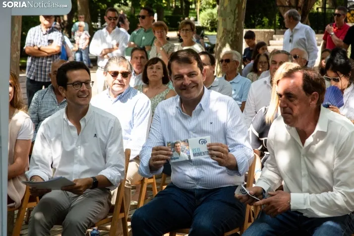 23J: Mañueco, en Soria
