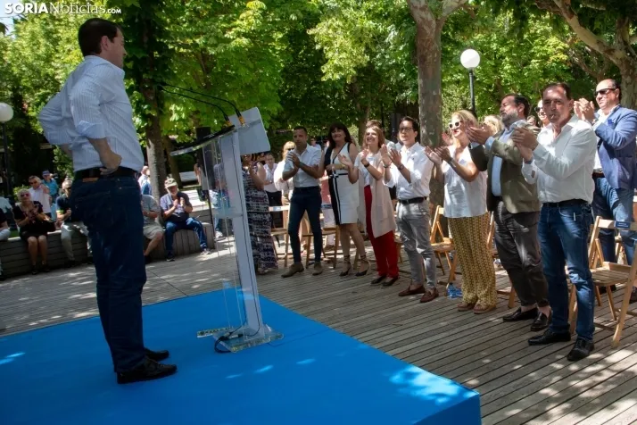 23J: Mañueco, en Soria
