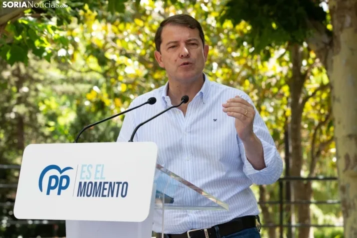 23J: Mañueco, en Soria