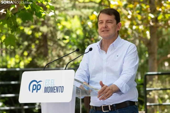 23J: Mañueco, en Soria