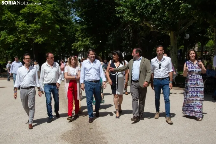 23J: Mañueco, en Soria
